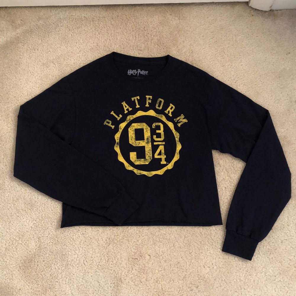 Harry Potter Woman’s Cropped Long Sleeve